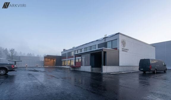 Havainnekuva Ivalon kasarmialueen liikunta- ja uimahallin perusparannuksesta.