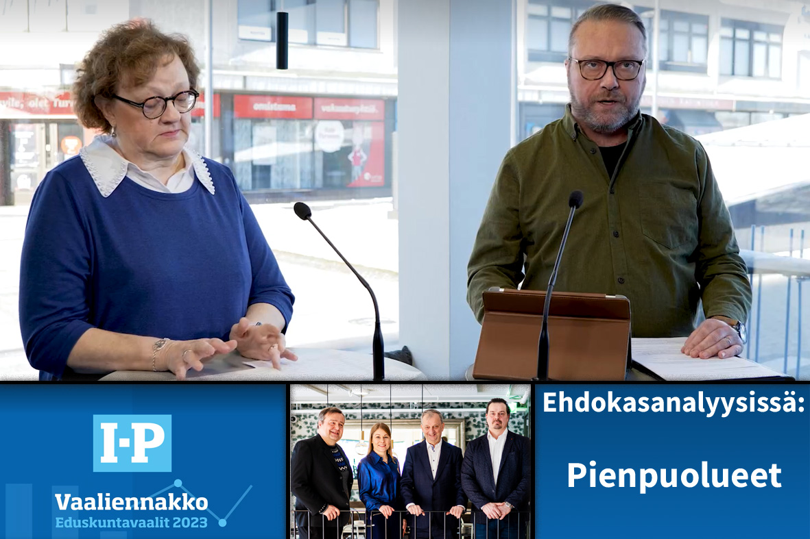 Ehdokasanalyysi: Pienillä puolueilla on vaaleissa paikkansa, vaikka läpimeno jäisikin haaveeksi