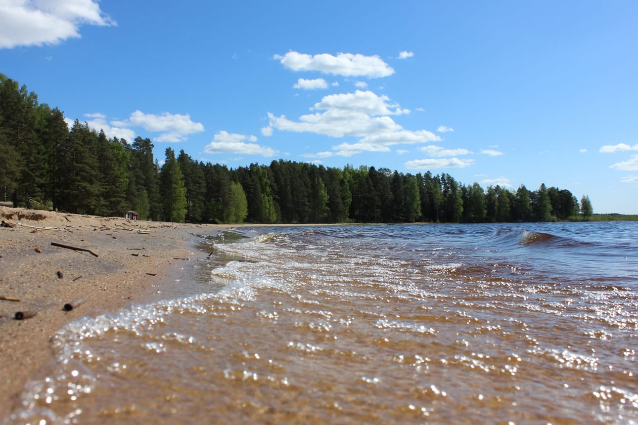 Kuortaneen Riviera eli kirkkoranta on yksi alueemme suosikkikohteista. Arkistokuva.