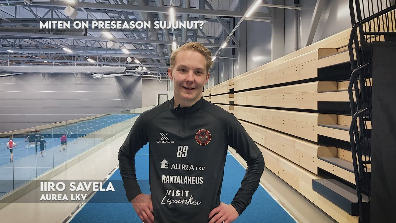 Mitä Iiro Savela tuumaa ennen ensimmäistä kotipeliä uudella Hannu Krankka -areenalla? Niittareiden Divarikoitos käynnistyy tänään sunnuntana