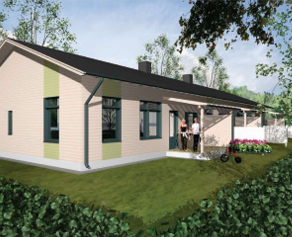 Asunto Oy Oulun Ritari rakennetaan matalaenergiakohteena, mikä takaa edulliset käyttökustannukset.