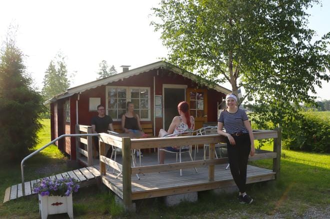 Tänä kesänä vapaa-ajan alueen kioskia pitää Sofianna Pukkala. KUVAT: MARI RUUTIAINEN