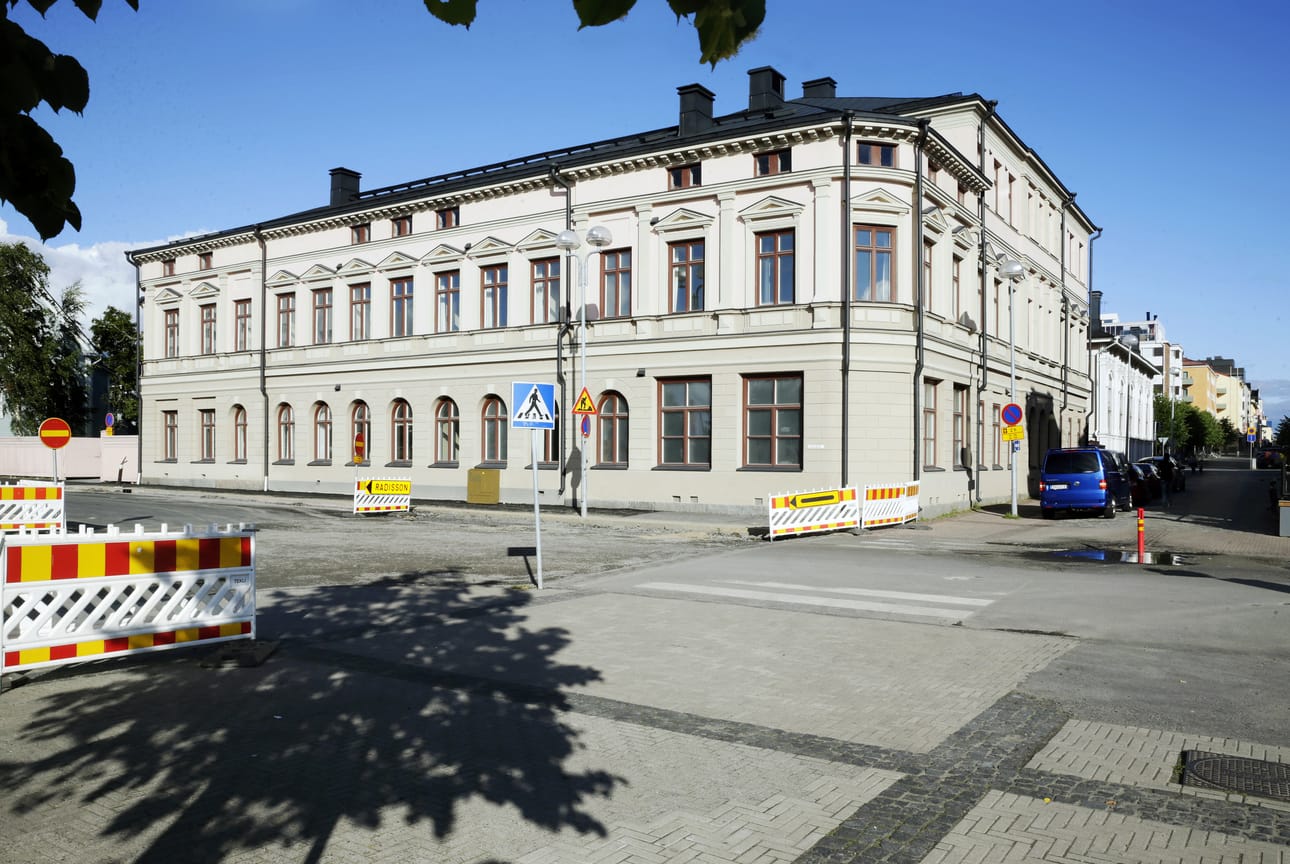Arkkitehtiosaston vanhat tilat sijaitsevat Oulun keskustassa.