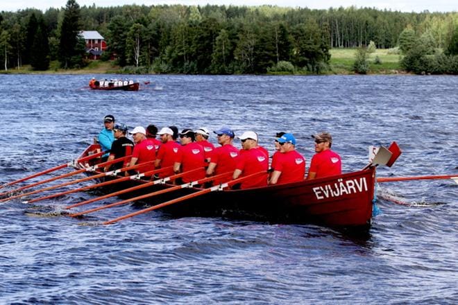 Evijärven Urheilijoiden miesten joukkue. KUVA: JUHO KORPELA