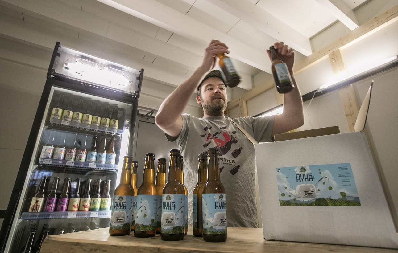 – Ryhä on mausteinen ja hedelmäinen saison, kertoo oluentekijä Riku Harju Maistilasta.
