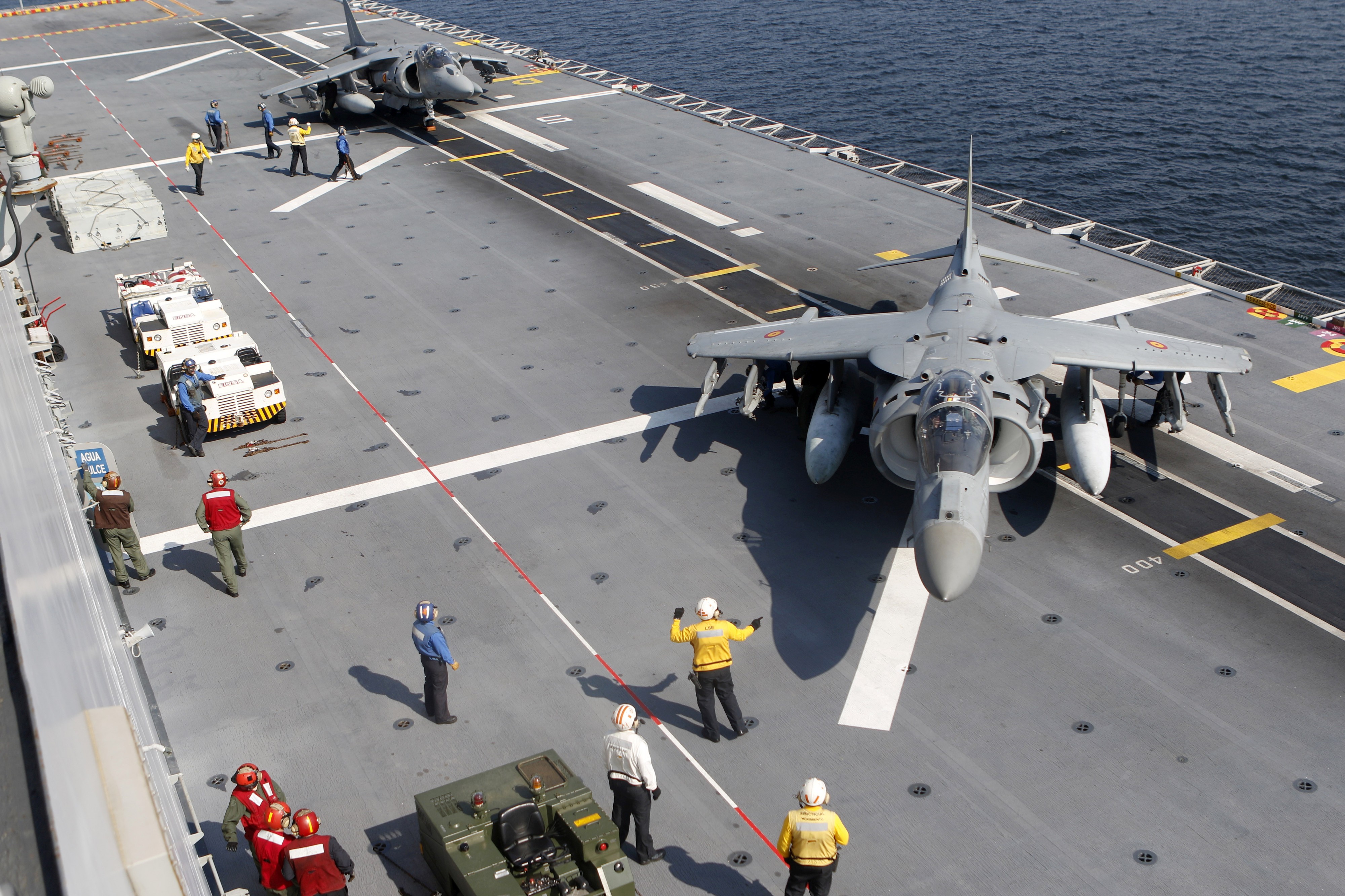 Espanjan Navy AV-8B Harrier -hävittäjät kuvattiin viime viikolla Naton vuosittaisessa 18 maan Baltops-sotaharjoituksessa Latviassa. Suomen ilmapuolustusjärjestelmä ei ole Nato-yhteensopiva.