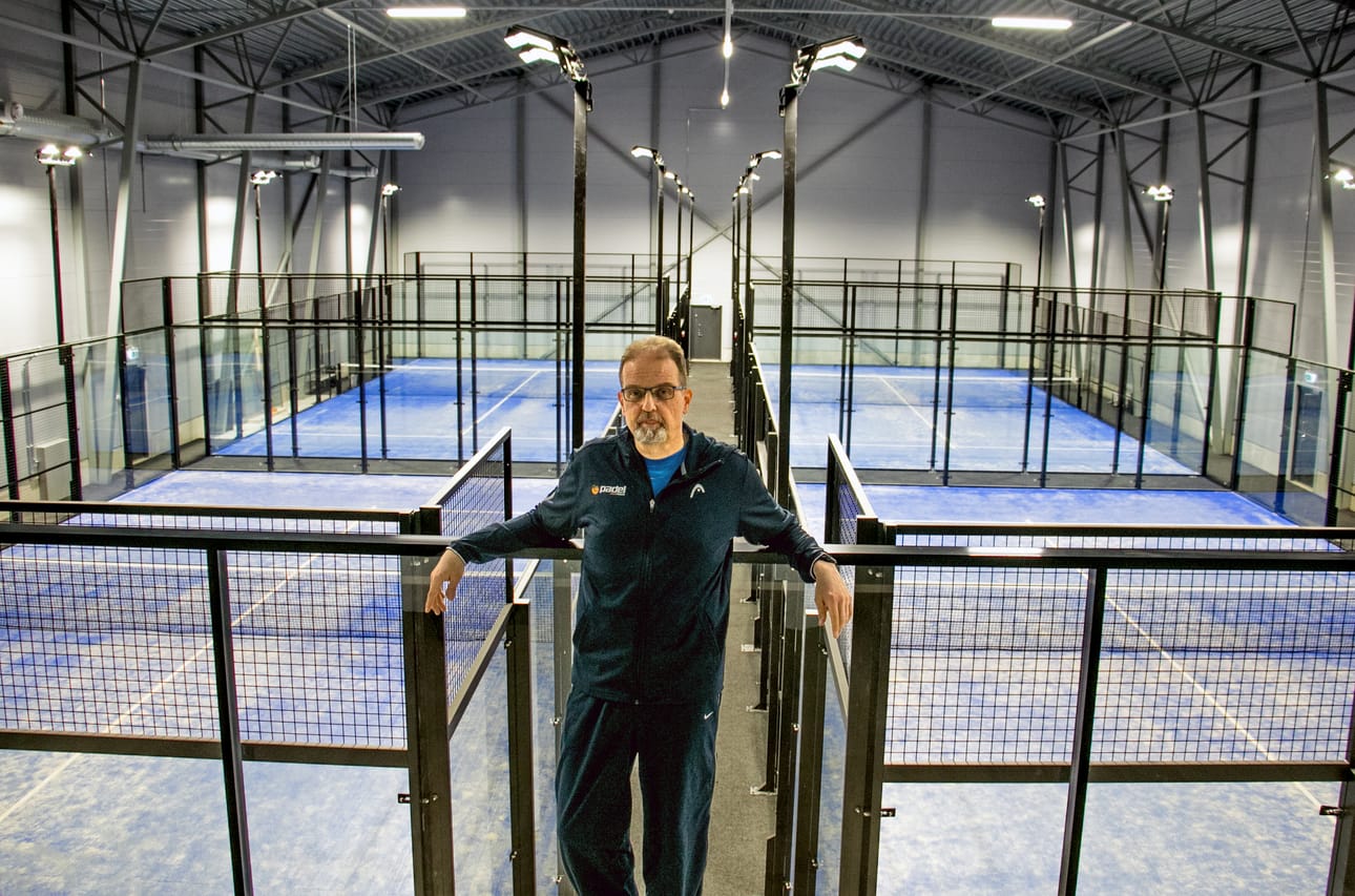 Kauhajoen uutta padel-hallia johtaa Esko Ravila, joka ryhtyy vetämään myös Kurikkaan tänä keväänä nousevaa nousevaa hallia.