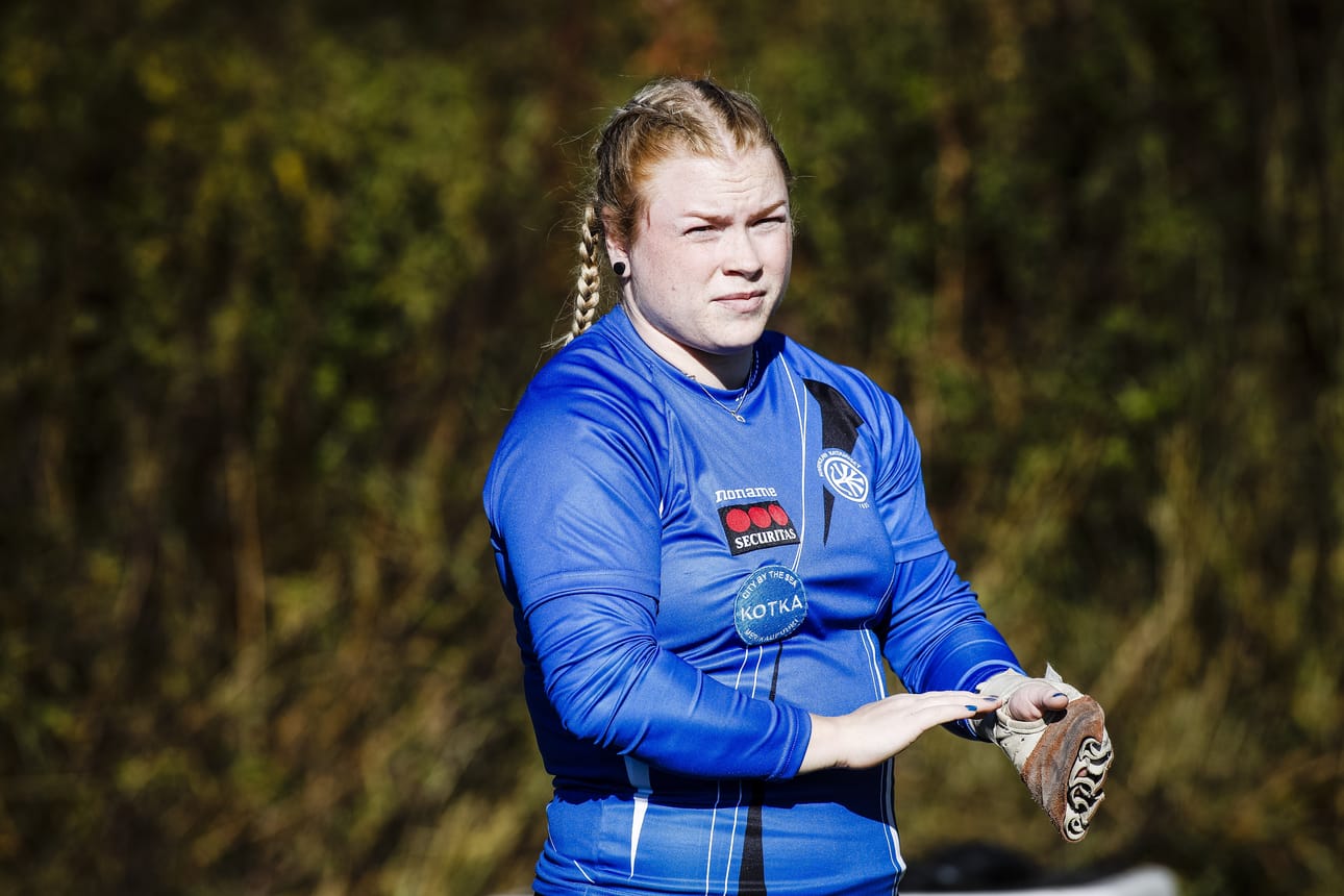 Krista Tervo johdatti Suomen moukarinaiset kolmoisvoittoon.