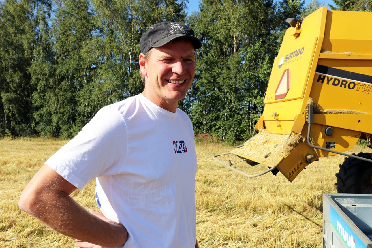 Samuli Junttila on varsin toiveikas ohrasadon suhteen.
