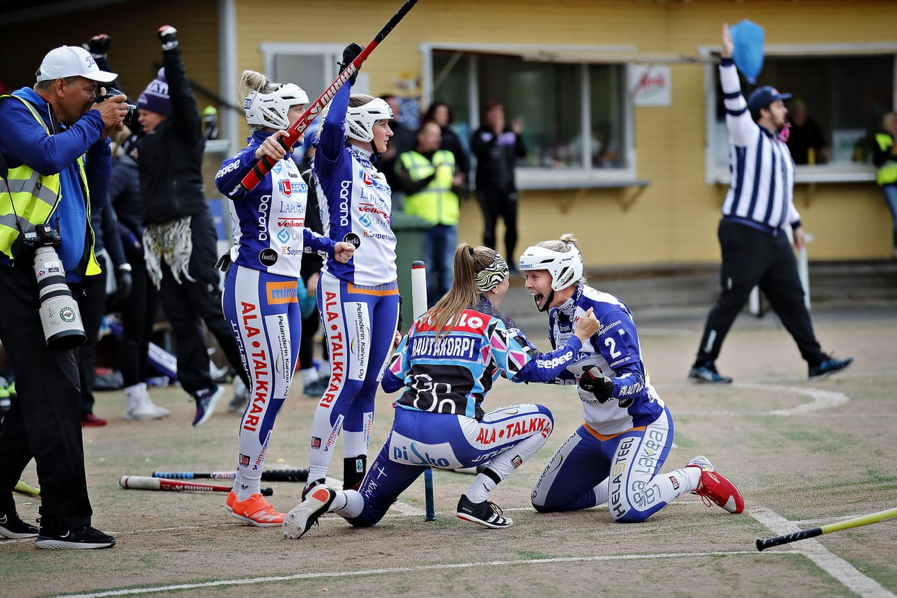 Lapuan Virkiä on juhlinut mitalia viimeksi kaudella 2019.