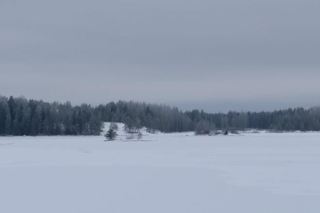 Kyrkösjärvi nielaisi nuorten auton nyt jo toisena talvena peräkkäin. KUVA: JOUKO HÄNNINEN