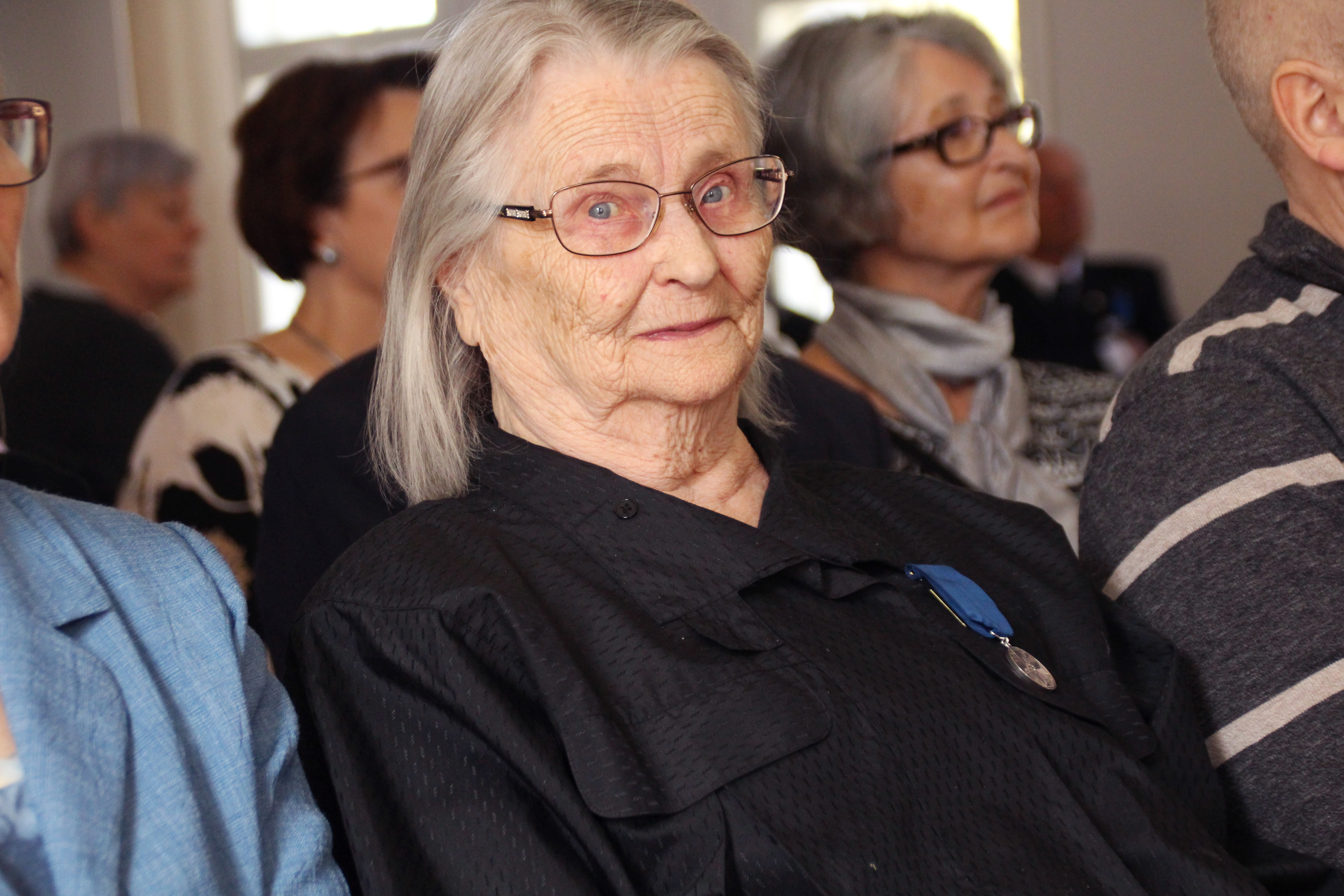 Saimi Myllylä, 88, lähti Kuusamosta kaksi kertaa evakkoon. Toisella kerralla olivat lehmät mukana alusta asti.