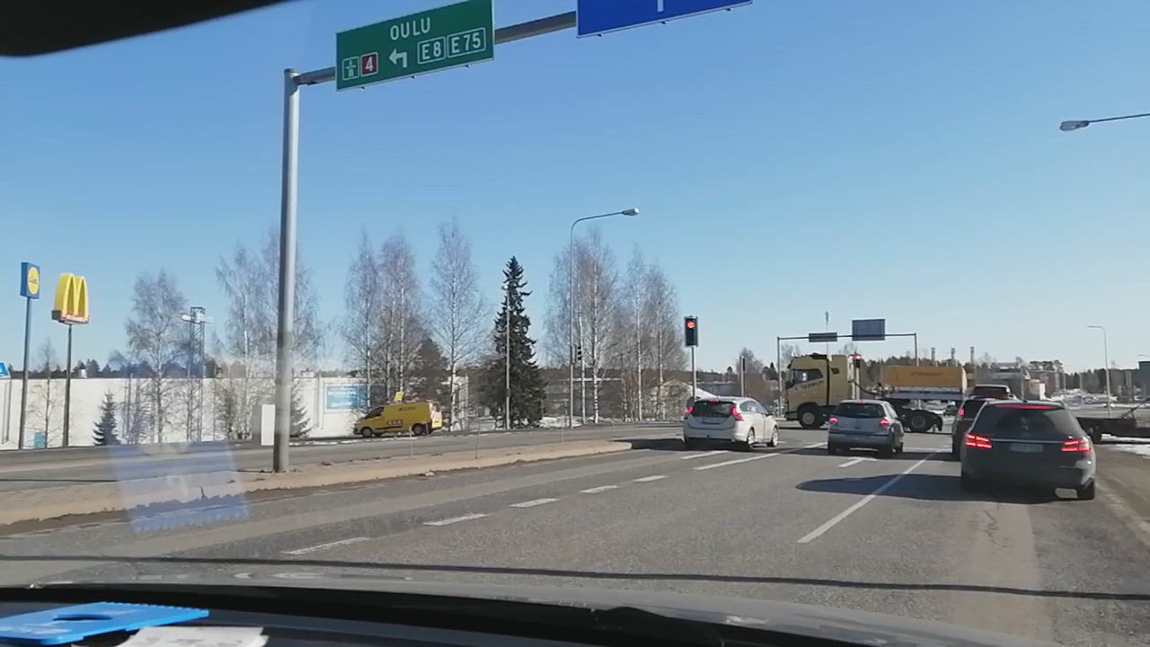 Pitkä kuljetus Kempeleessä