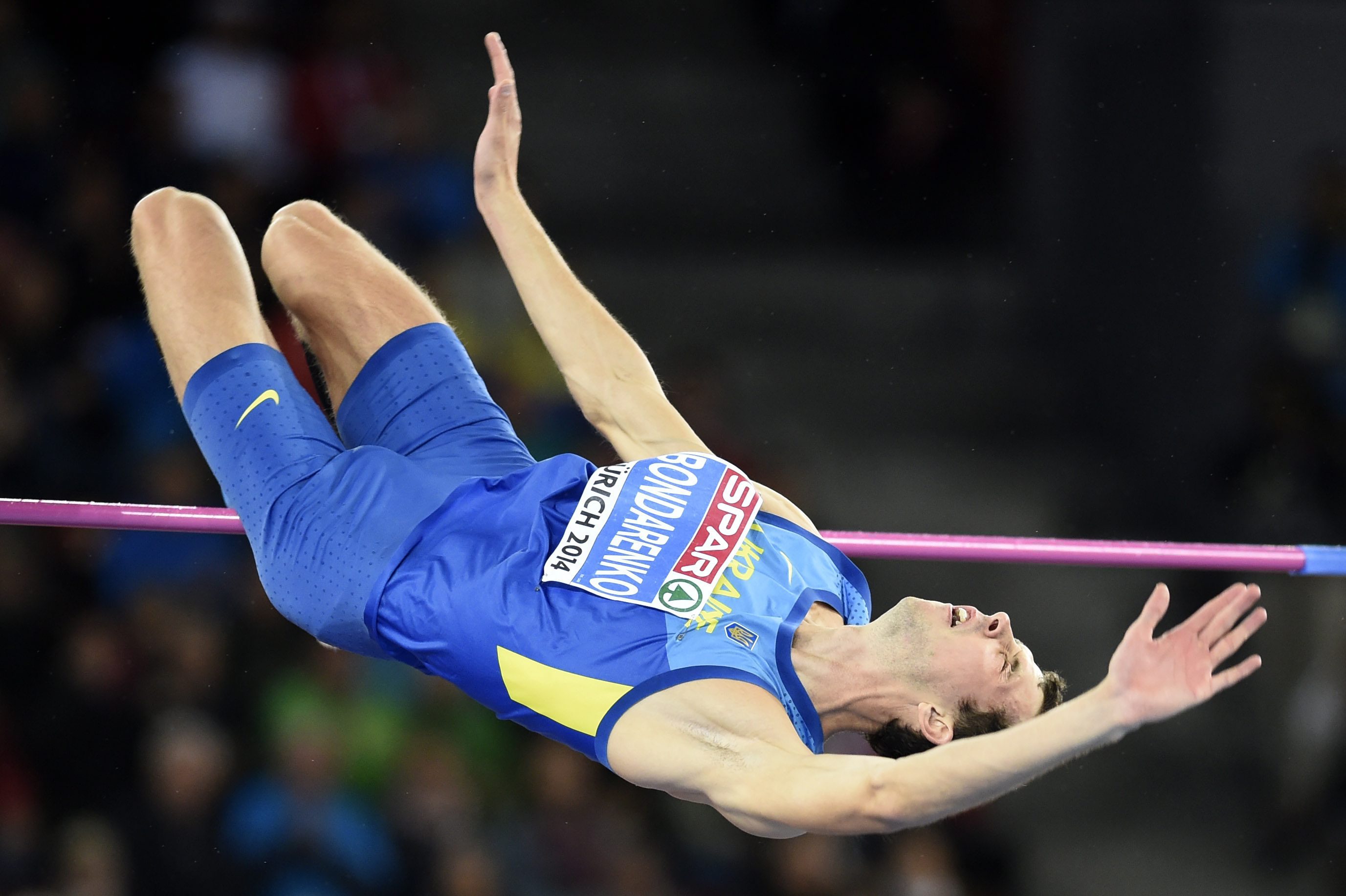 Bohdan Bondarenko voitti miesten korkeushypyn Euroopan mestaruuden.