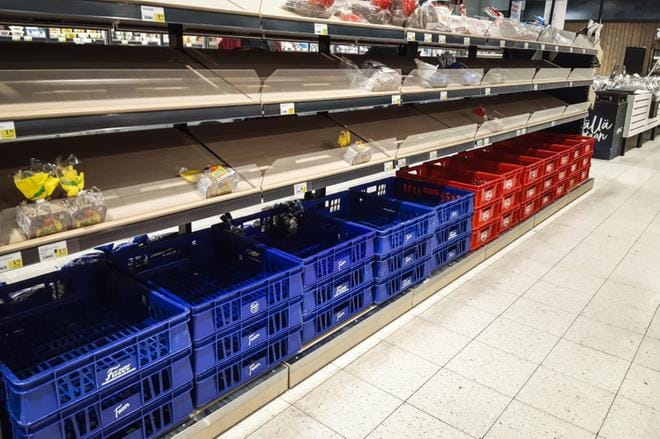 Torstaina leipä teki kauppansa myös Seinäjoella. KUVA: LUKIJAN KUVA