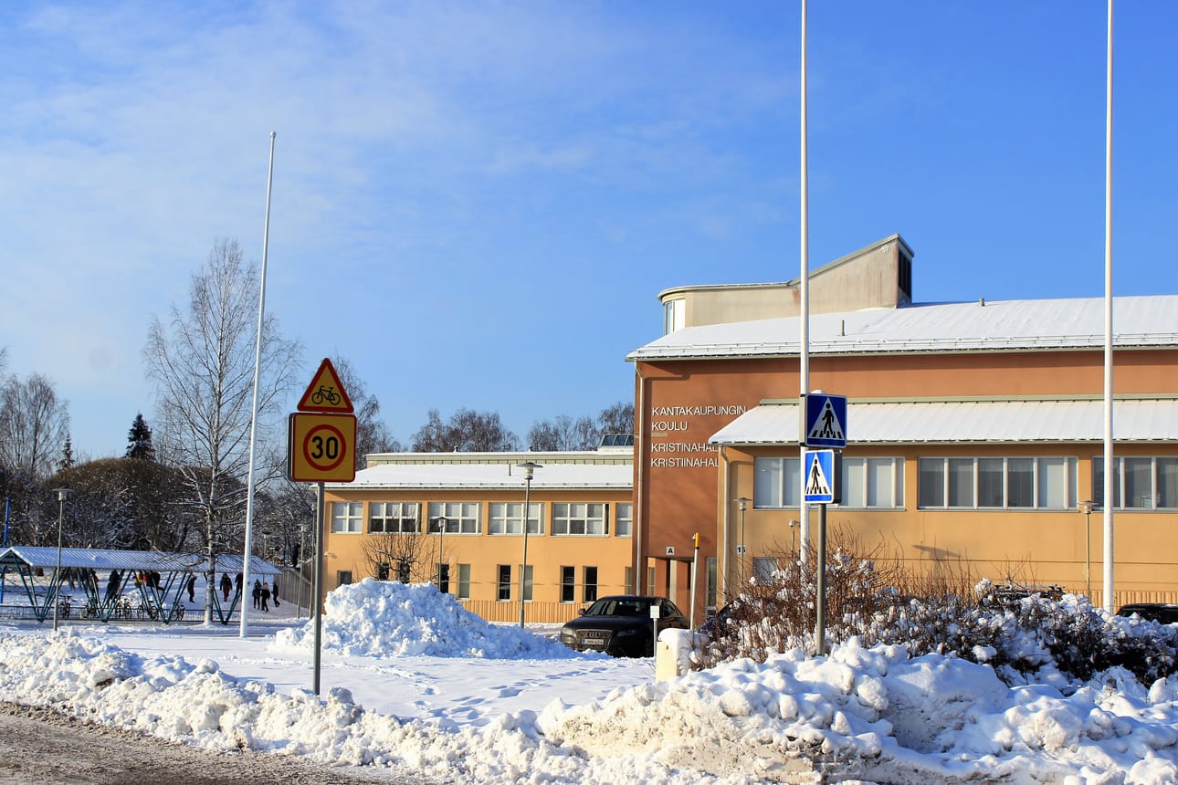 Kristiinan ainoassa suomenkielisessä alakoulussa, Kantakaupungin koulussa on aloittamassa 21 ekaluokkalaista.