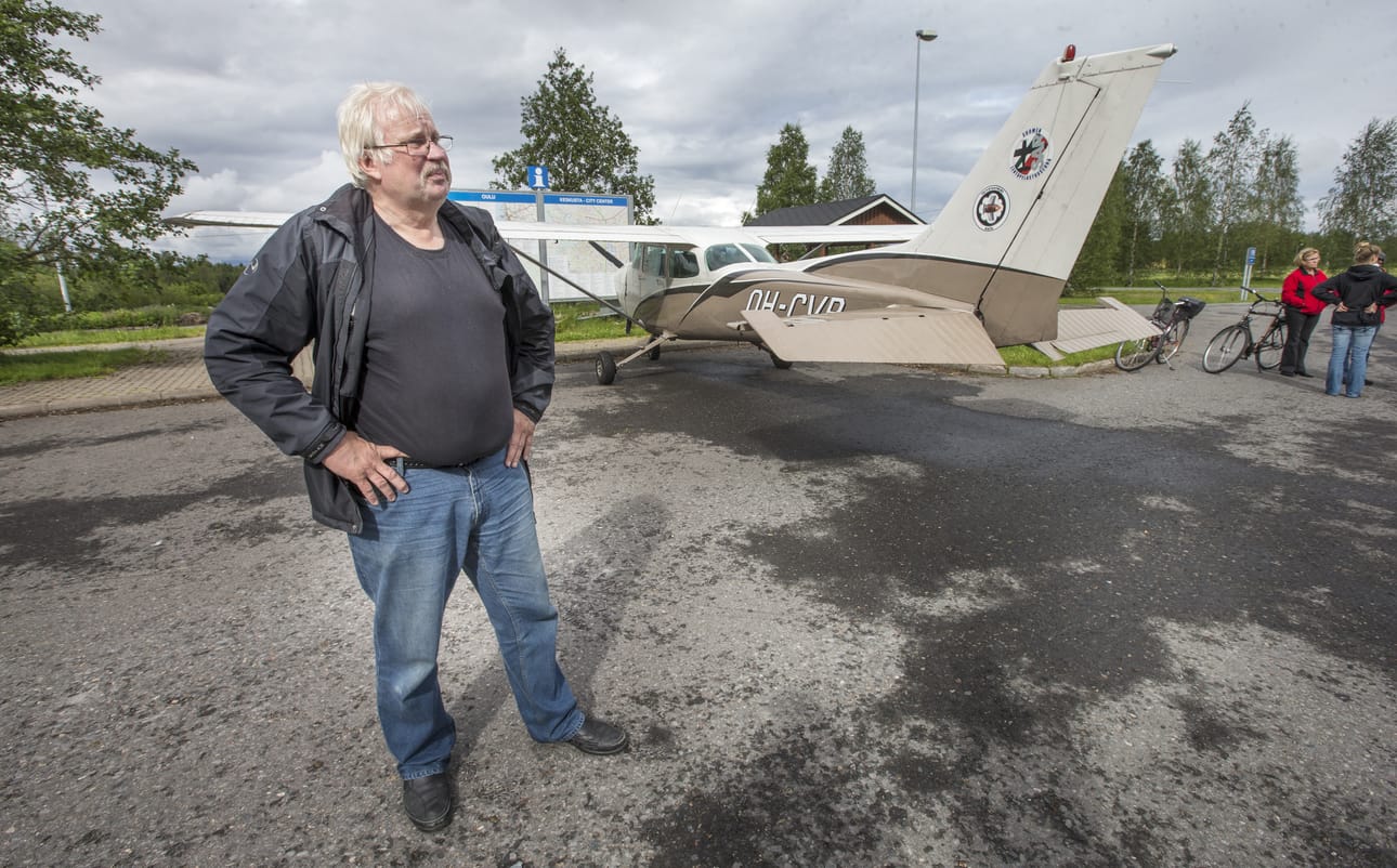 Erkki Niiranen teki elämänsä ensimmäisen pakkolaskun lauantaina.