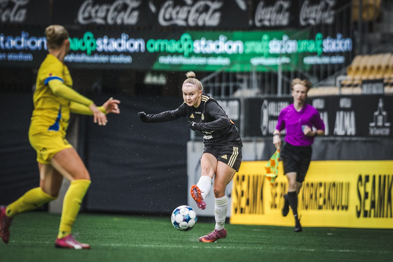 SJK-j koki tappion Regions' Cupin välierässä. Arkistokuvassa Elsa Sihvonen.