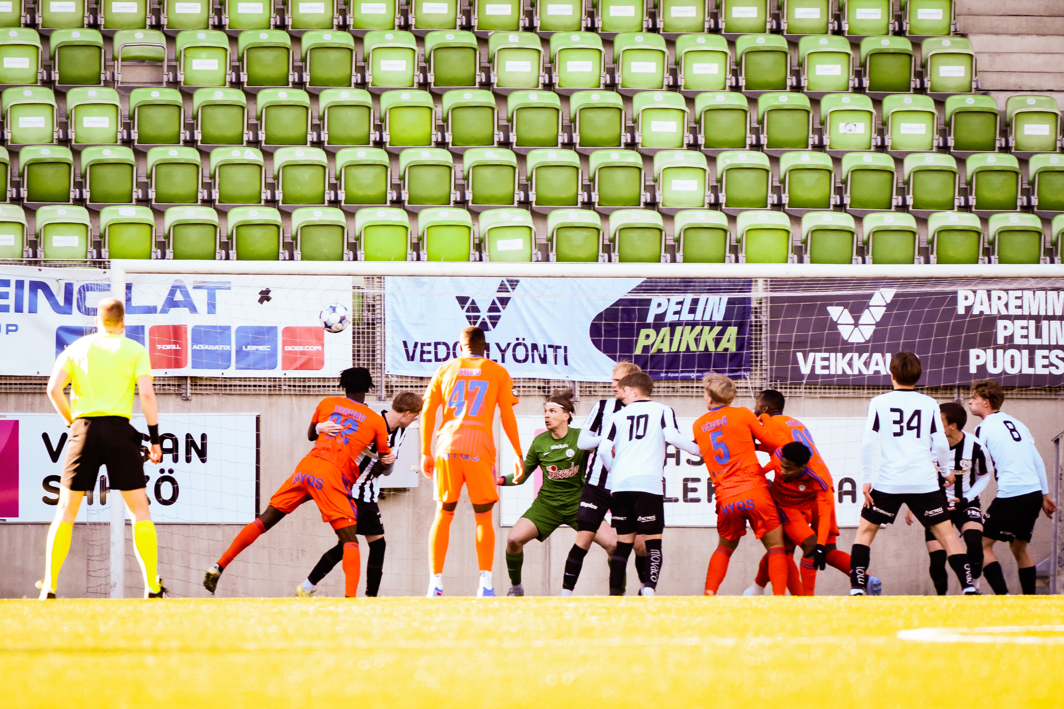 SJK:n ghanalaispuolustaja sai cupin ottelussa nimiinsä hattutempun