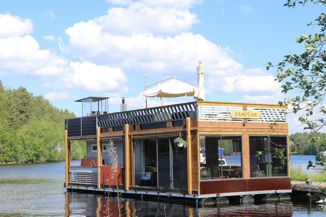 Jamitar-saunalautta ei tänä kesänä ole liikenteessä. Arkistokuva.