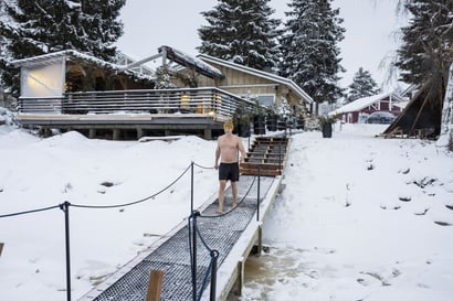 Vuosikausia Rovaniemellä äimisteltiin saunan puutetta – vasta hyvinvointibuumi sai markkinat syttymään, arvelee Kesäraflan talvisaunaksi ideoinut Tero Mäntykangas