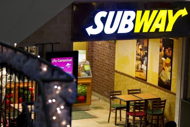 Vaasan HS Centerin Subway-ravintola muuttaa Rewell Centeriin. Kuva: Heikki Hakanen