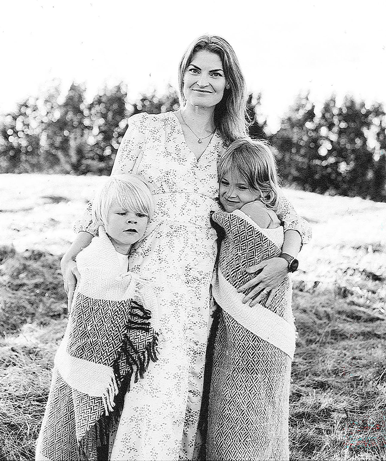 Omien lasten Jaakon ja Elmon myötä Maria Ahvenniemen äitienpäiviin on tullut kaihon lisäksi paljon iloa ja kiitollisuutta.