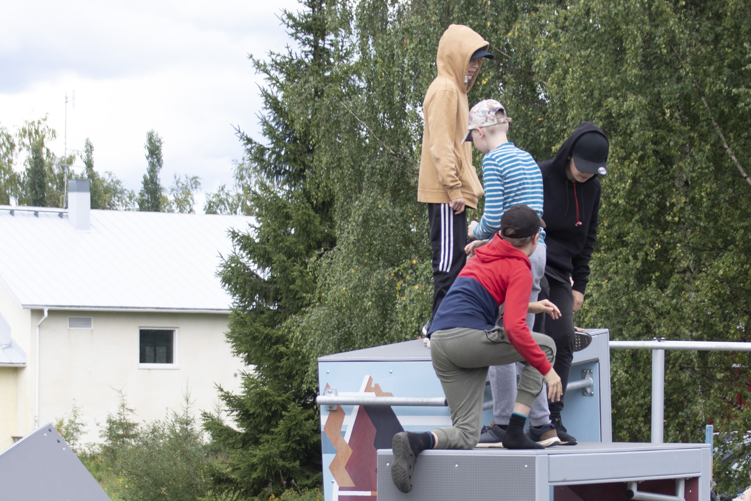 Parkourradalla järjestetään syyskuussa radan suunnitteluun osallistuneiden asiantuntijoiden johdolla koulutus.