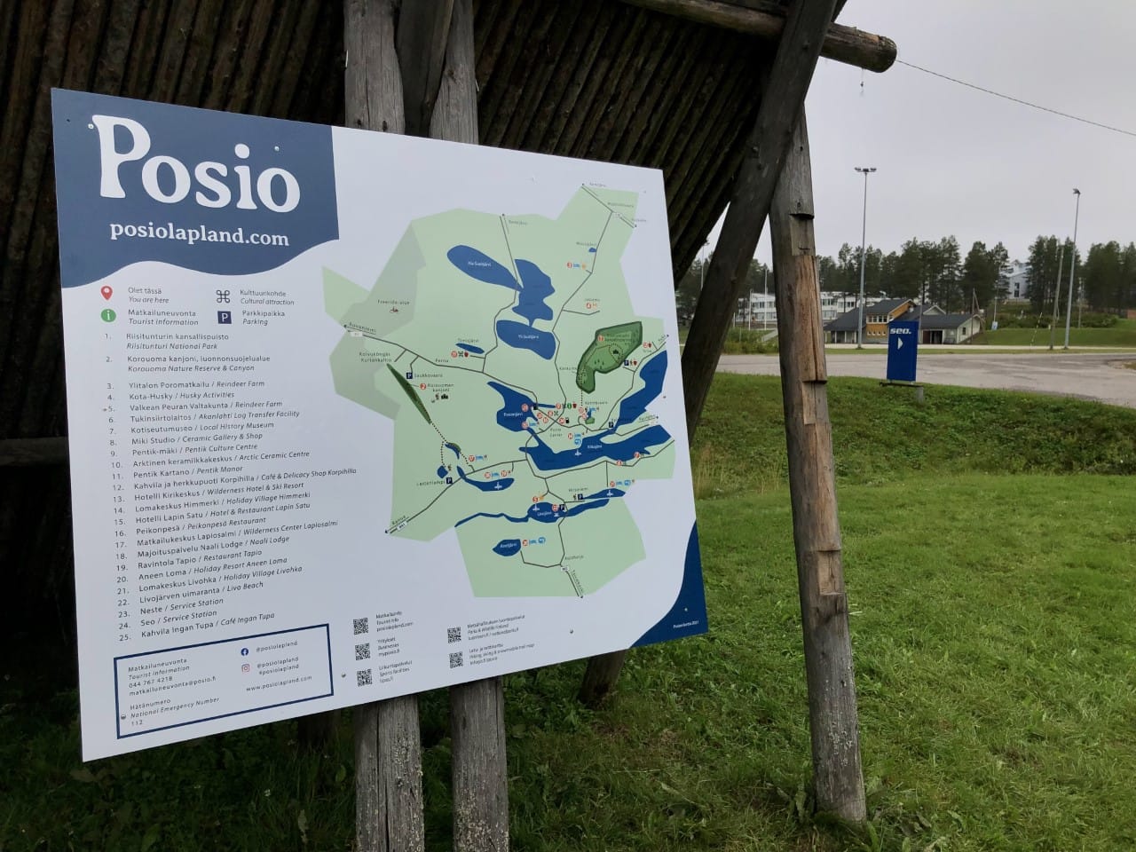 Posion kunnan uudet, kartalliset opastekyltit asennetaan tänä kesänä keskeisille matkailukohteille ympäri kuntaa.