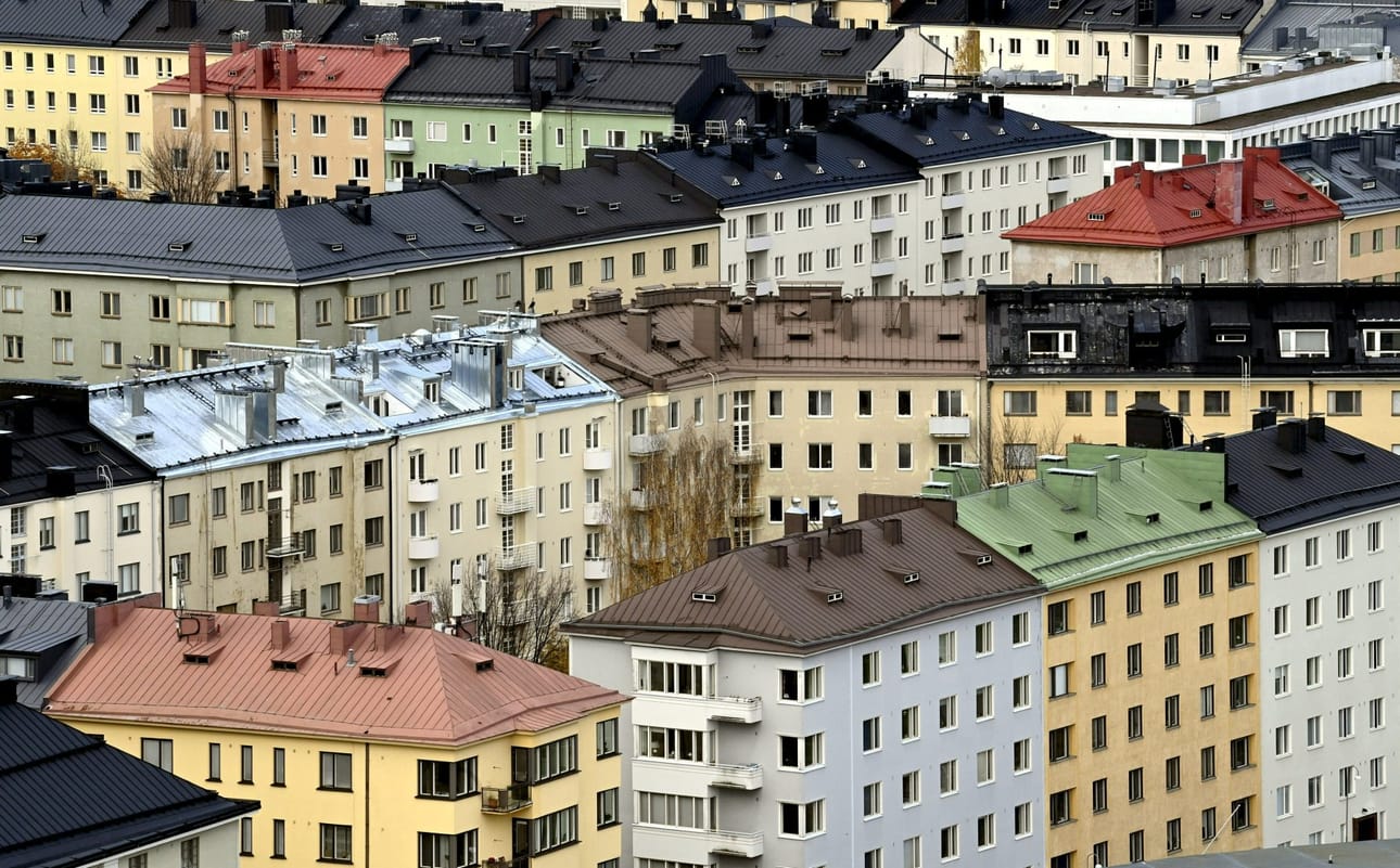Asuntojen hintakehitys pääkaupunkiseudulla on ensi kertaa jäämässä jälkeen muusta maasta, ennakoi Hypo. LEHTIKUVA / JUSSI NUKARI