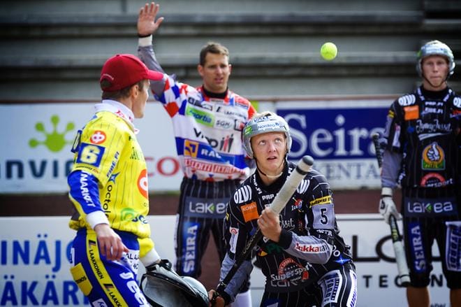 Pelikentillä Markku Hylkilä nähtiin viimeksi Seinäjoen JymyJusseissa kaudella 2014. KUVA: JAAKKO ELENIUS