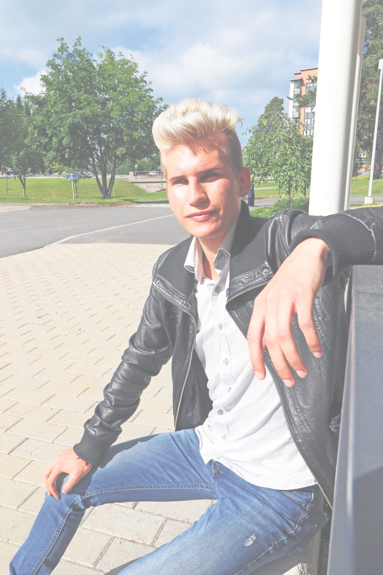 Jere Laava uskaltaa sanoa mielipiteensä. Hän toivookin demarinuoriin rohkeita ja avarakatseisia nuoria.