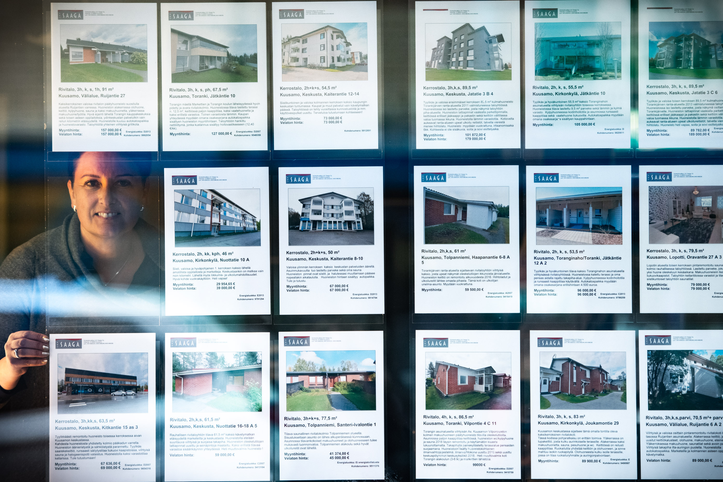 Uusien omakotitalojen myynnin osalta viime vuosina Kuusamossa on menty parempaan päin, LKV-Saagan toimitusjohtaja, yrittäjä Karita Karvonen sanoo.