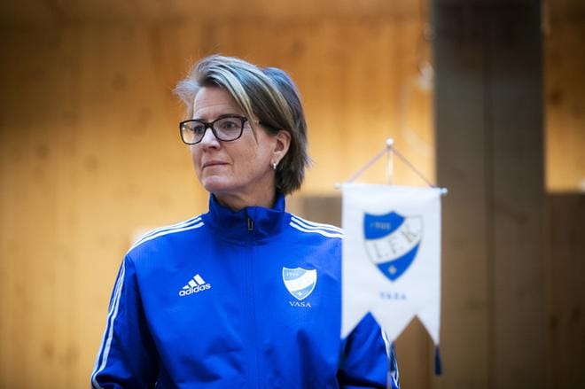 Camilla Ackerfors on VIFK:n naisten edustusjoukkueen ja T18-ikäluokan joukkueen uusi päävalmentaja. KUVA: JARNO PELLINEN