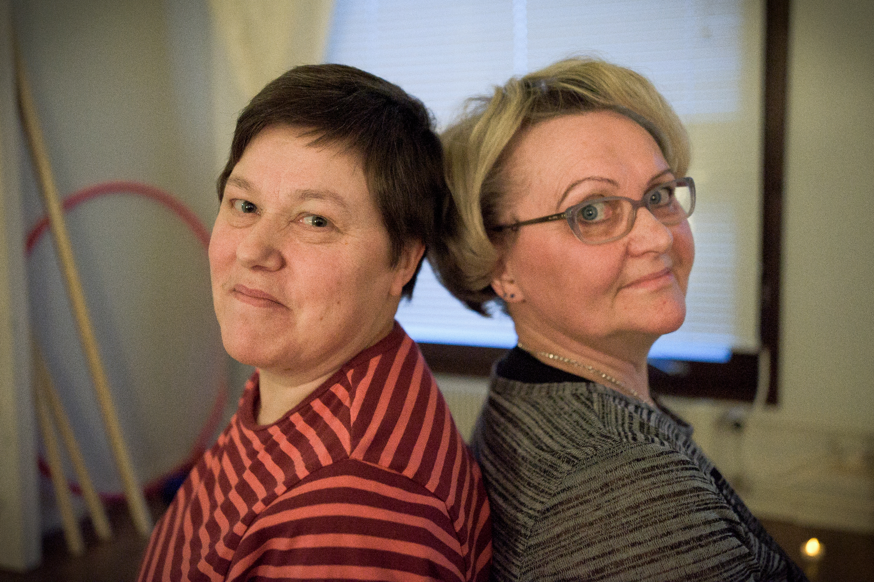 Rentoutusharjoituksia tehdään yhdessä.