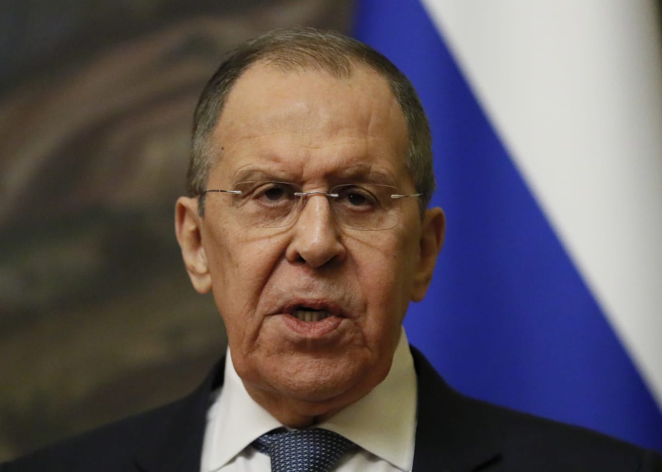 Venäjän ulkoministeri Sergei Lavrov.