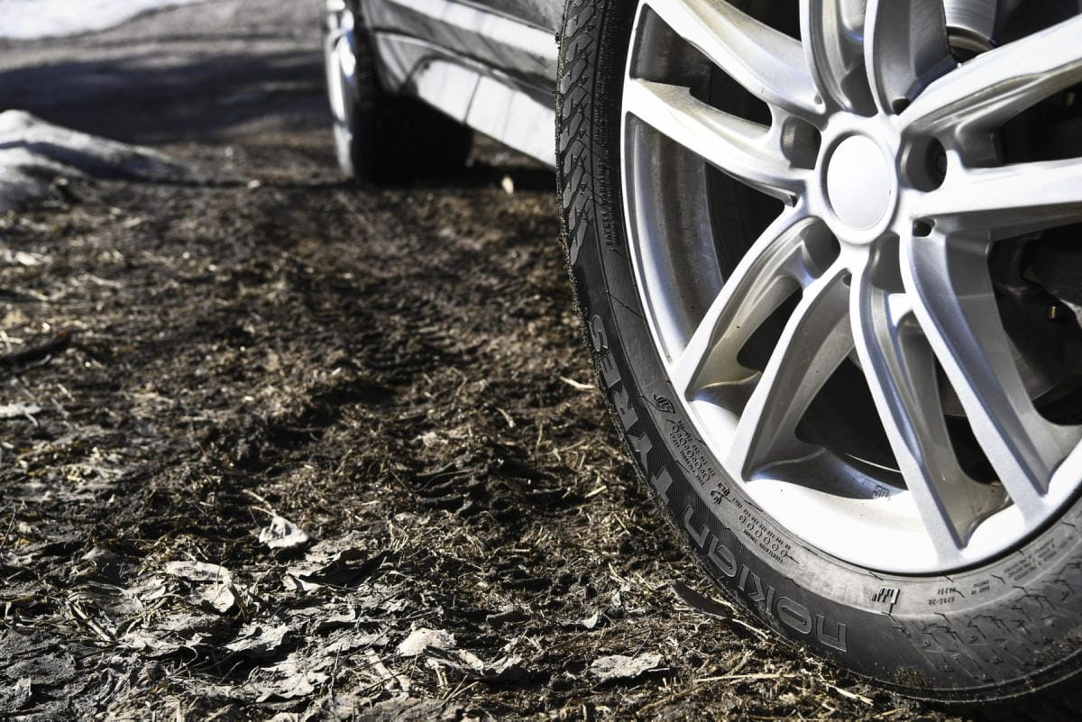 Nokian Renkaiden tuottamista henkilöautojen renkaista valtaosa on valmistettu Venäjällä. Lehtikuva / Emmi Korhonen