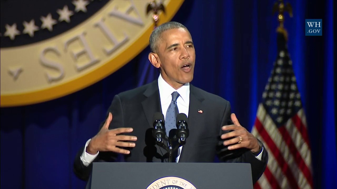 Barack Obaman jäähyväispuhe