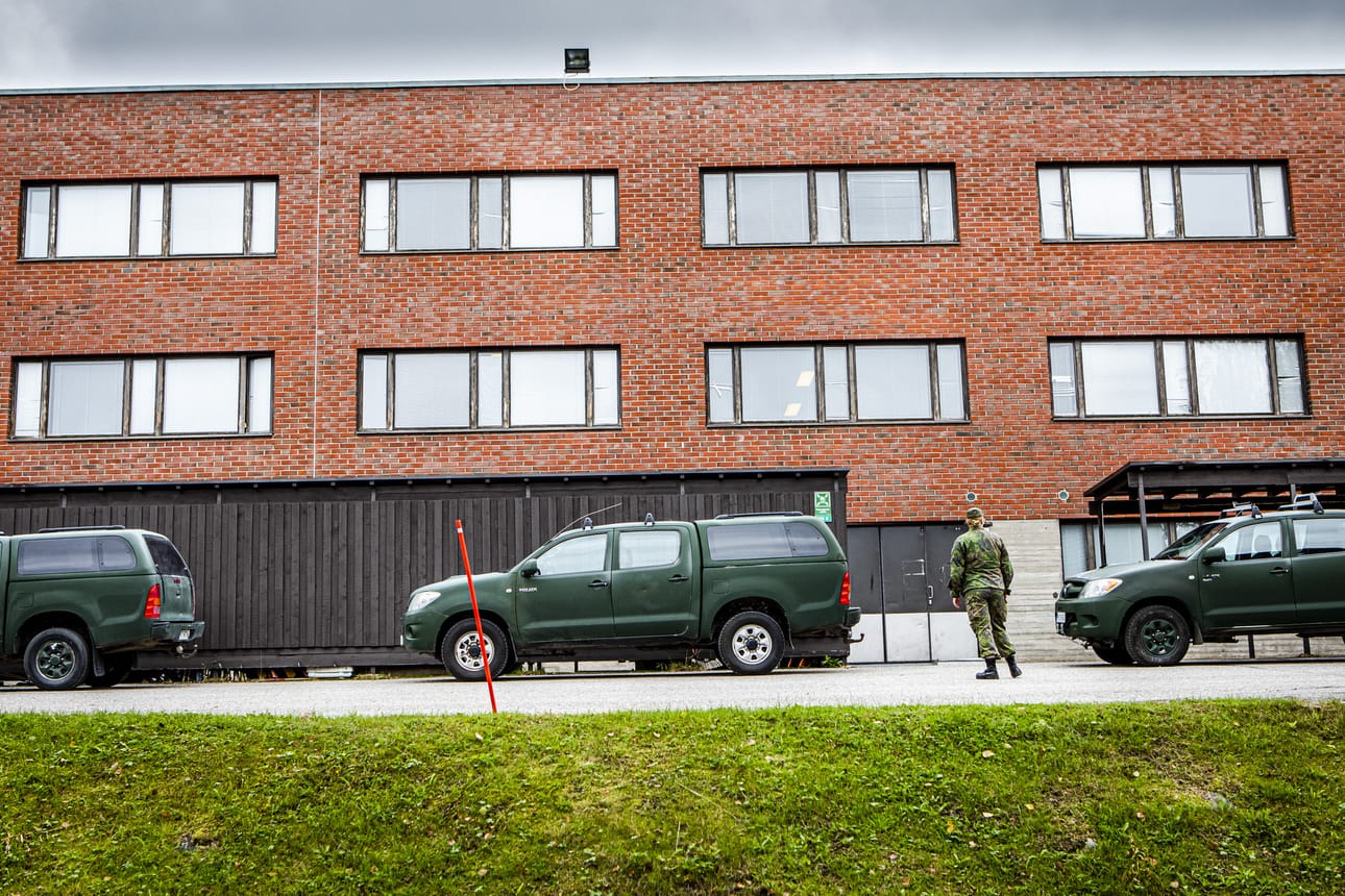 Arkistokuva. Rovaniemen Someroharjulla varuskunnassa työnskentelevällä on todettu koronavirustartunta.