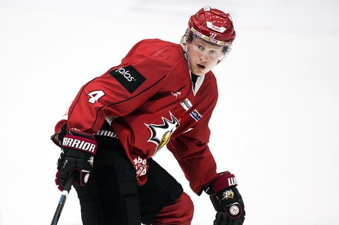 NHL:ssä debytoinut Robin Salo pelasi kasvattajaseurassaan Sportissa 117 liigaottelua kausilla 2014-18. KUVA: JARNO PELLINEN