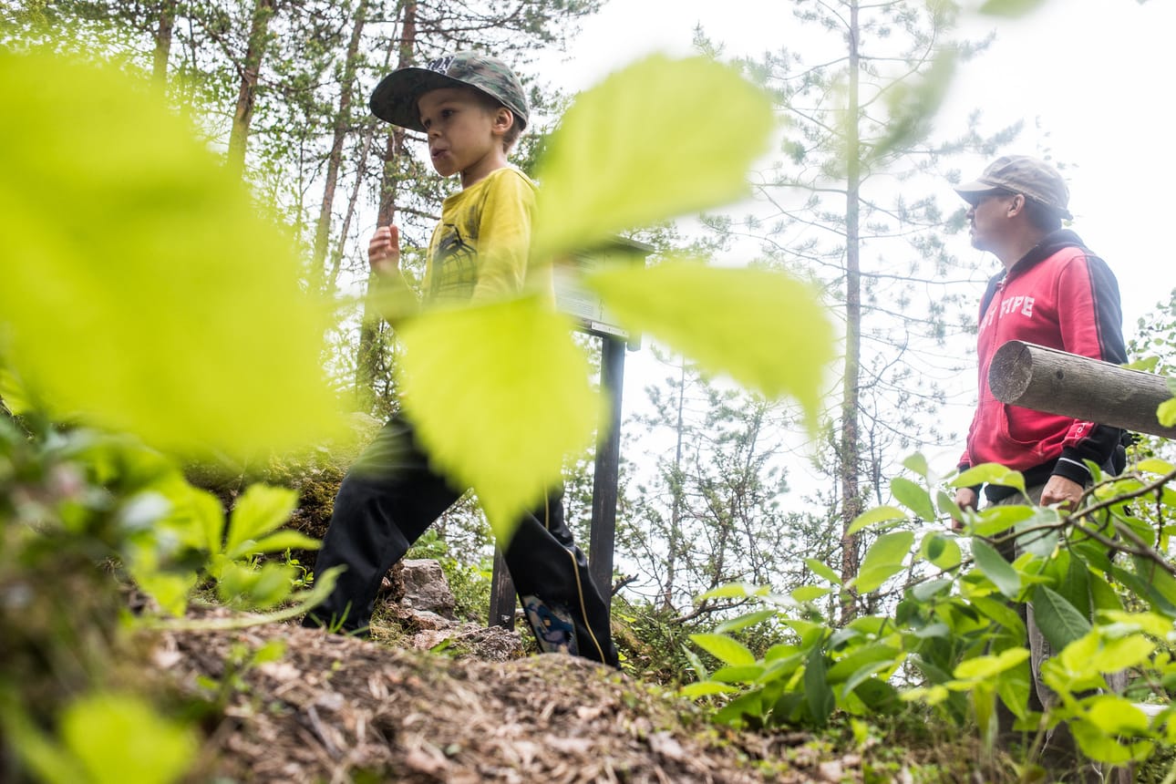 Oulangan kansallispuiston eri osissa on eri sääntöjä. Esimerkiksi Juumassa ei saa poistua Pienen Karhunkierroksen polulta lainkaan reitin koukatessa suojeltavan alueen sisälle. Kartta kaikista rajoituksista ja kiertoalueista löytyy Oulangan Luontoon.fi -sivulta. Kuvituskuva.
