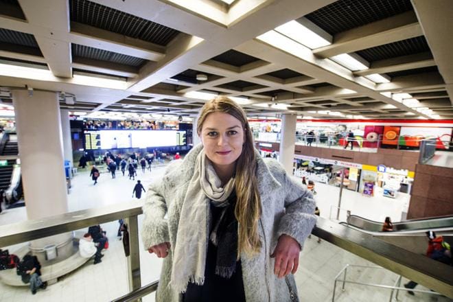 Linnea Westin mukaan erityisesti miespoliisien on vaikea kertoa homoseksuaalisesta suuntautumisestaan työyhteisössään. KUVA: Kimmo Penttinen