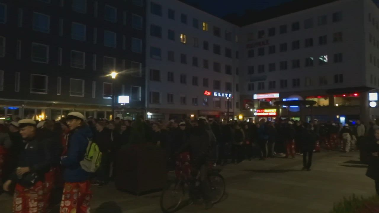 Fukseja lakitettiin sunnuntaina Rotuaarilla