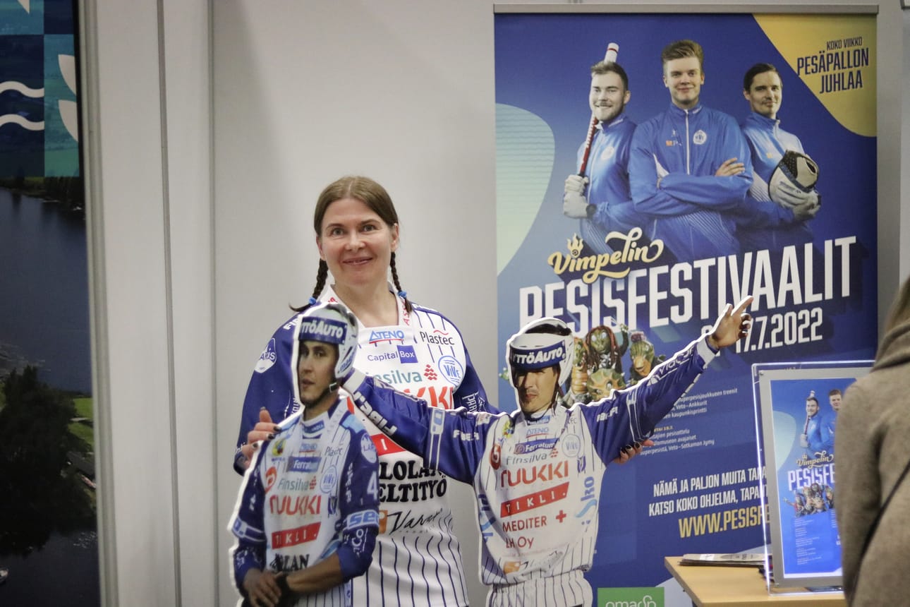 Eija Koskela on suunnitellut hankkeen avulla lukuisia uudistuksia pesäpallomuseoon, joka on toiminut Vimpelissä jo 24 vuotta.