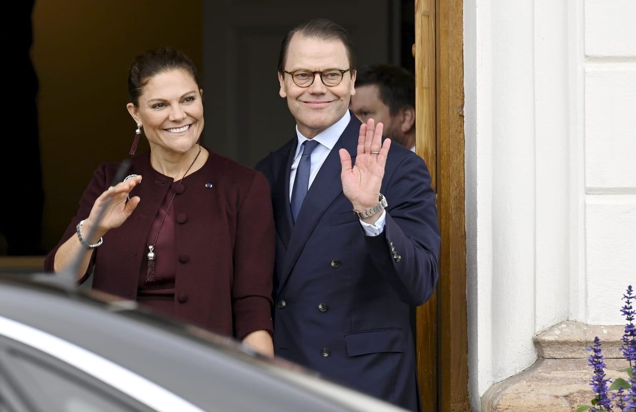 Kruununprinsessa Victoria ja prinssi Daniel vierailevat Vaasassa 21. elokuuta. Arkistokuva.