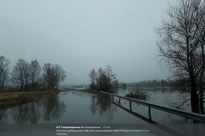 Kuvakaappaus ely-keskuksen twitter-tililtä.