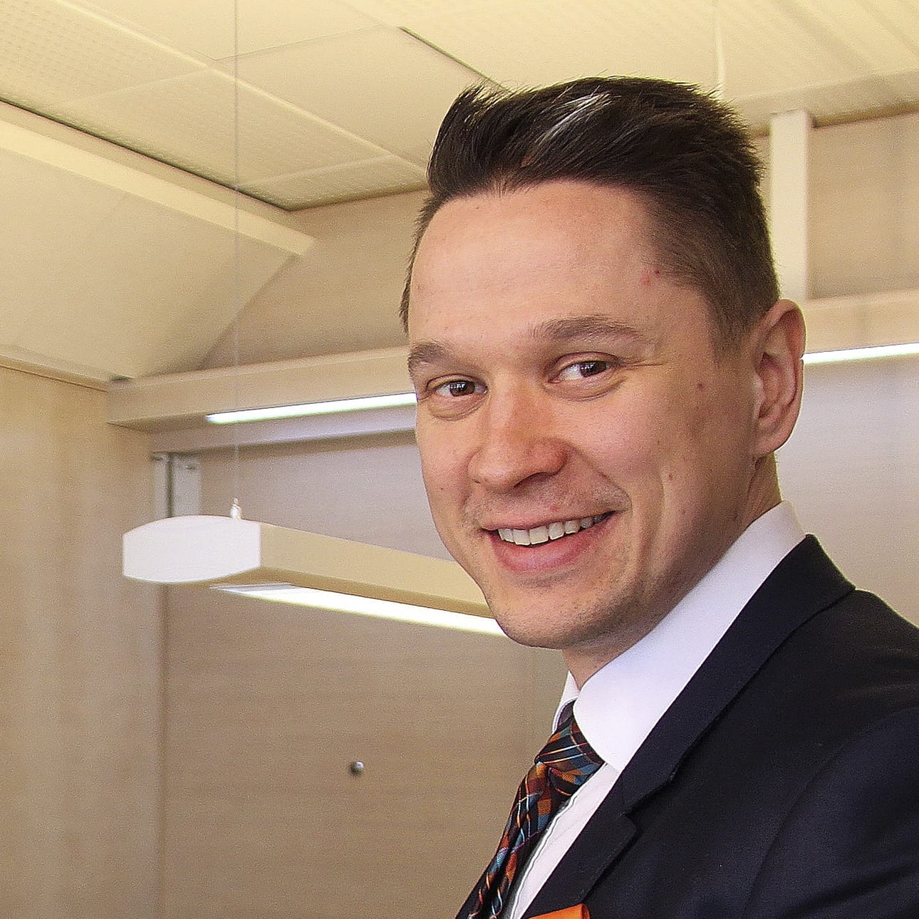 – Pankkitoiminnan volyymi on noin 2,7 miljardia euroa, kertoo Jokilaaksojen Osuuspankin toimitusjohtaja Mika Korkia-aho.