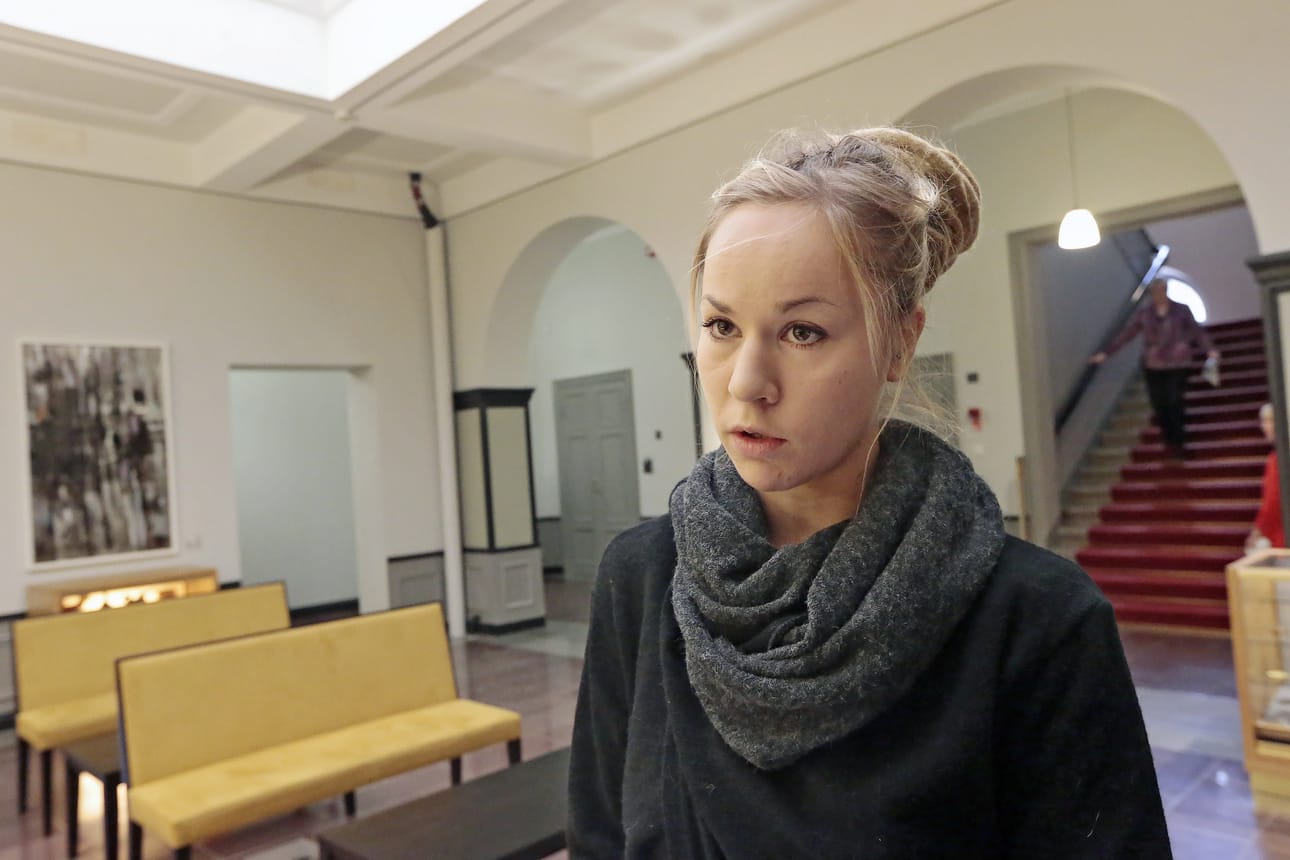 Hanna Sarkkinen on vasemmistoliiton oululainen kansanedustaja. Arkistokuva.