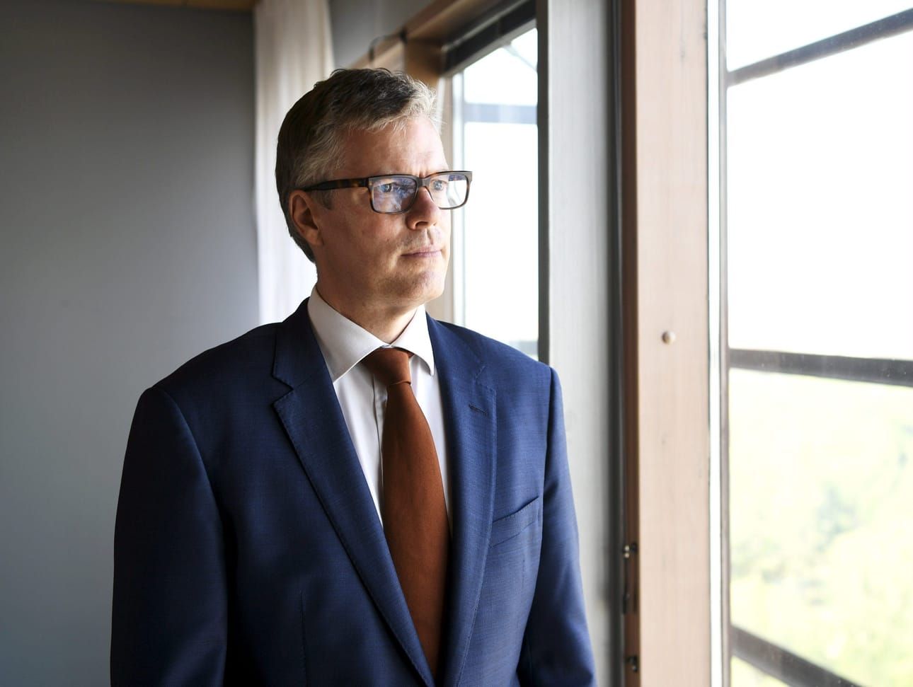Fortumin toimitusjohtaja Markus Rauramo arvioi, että yhtiön toimintaympäristön suuren epävarmuuden odotetaan jatkuvan. LEHTIKUVA / Anni Ågren