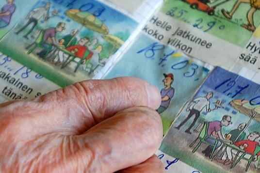 Vaasassa ei ole vielä tarvinnut järjestää vanhuksille varamajoitusta tai autokyytejä viileisiin tiloihin. ARKISTOKUVA